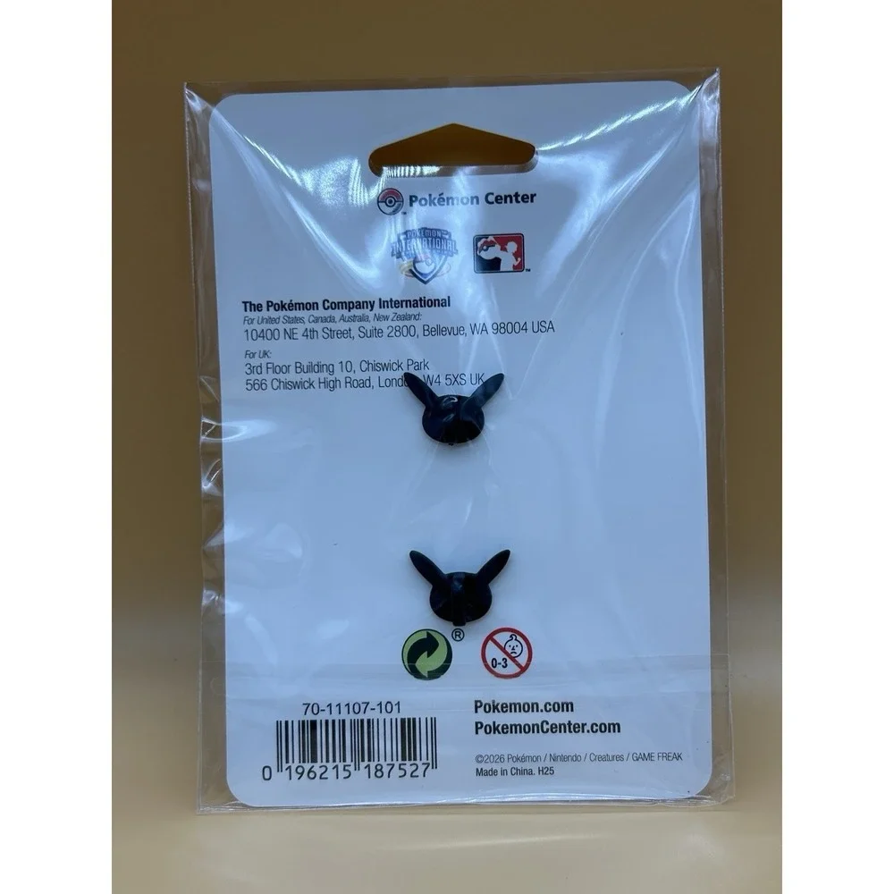 Pokemon‎ Center NAIC 2026 Kanto Starters Exclusive Pin Sealed